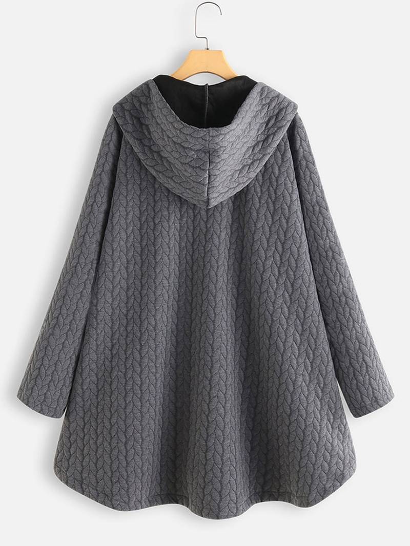 グロリア | ボタン付き暖かいジャケット