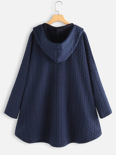 グロリア | ボタン付き暖かいジャケット