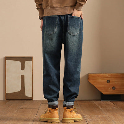 Daiki | Loose Fit Denim Pants