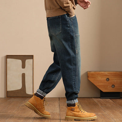 Daiki | Loose Fit Denim Pants